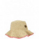 KURT GEIGER - chelsea raffia bucket hat - 41 - 5631440449/41
