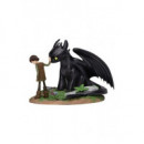 Figura Desdentao con Hippo Como Entrenar a tu Dragon