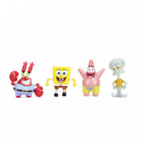 Set 4 figuras Bob Esponja