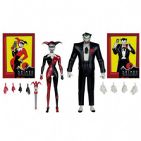 Figuras Harley Quinn y el Jocker Batman la serie animada DC