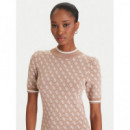 Vestido Guess Estampado Marron