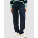 Pantalon Tommy Jeans Cargo Navy