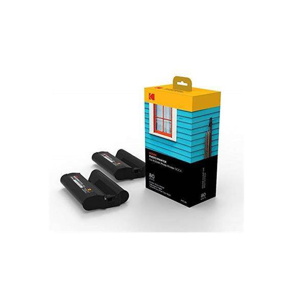 KODAK PHC-80 Cartucho y Papel 80 Hojas Para Impresora Dock