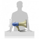 FONESTAR Megafono con Sirena MF-111S 20W