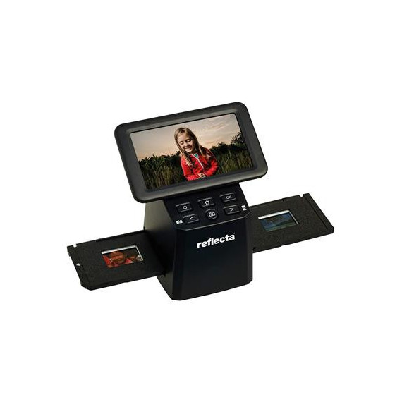 REFLECTA Escaner de Diapositivas/De Film X33-SCAN ,Ranura SD