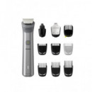 PHILIPS Kit 10 En 1 Afeitadora de Barba Cuerpo Y Cortapelo Series 5 MG5920/15 Recargable Lavable