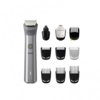 PHILIPS Kit 10 en 1 Afeitadora de Barba Cuerpo y Cortapelo Series 5 MG5920/15 Recargable Lavable