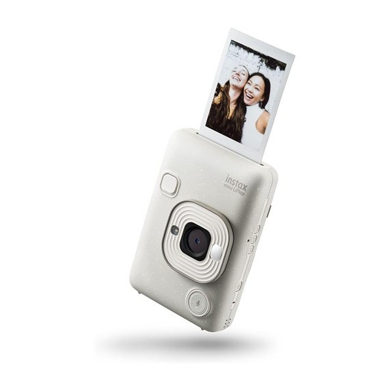 FUJIFILM Camara de Fotos Instantanea INSTAX Mini LiPlay Misty Blanca