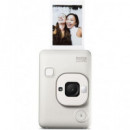 FUJIFILM Camara de Fotos Instantanea INSTAX Mini LiPlay Misty Blanca