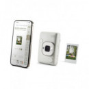 FUJIFILM Camara de Fotos Instantanea INSTAX Mini LiPlay Misty Blanca