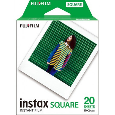 FUJIFILM Pack de 2 Juegos Papel Fotografico INSTAX SQUARE