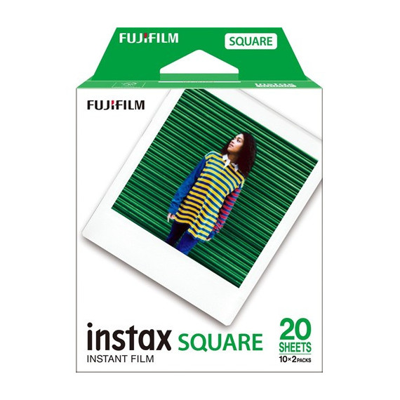 FUJIFILM Pack de 2 Juegos Papel Fotografico INSTAX SQUARE