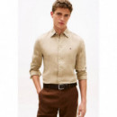 PIGMENT DYED LI SOLID RF SHIRT SANDALWOO