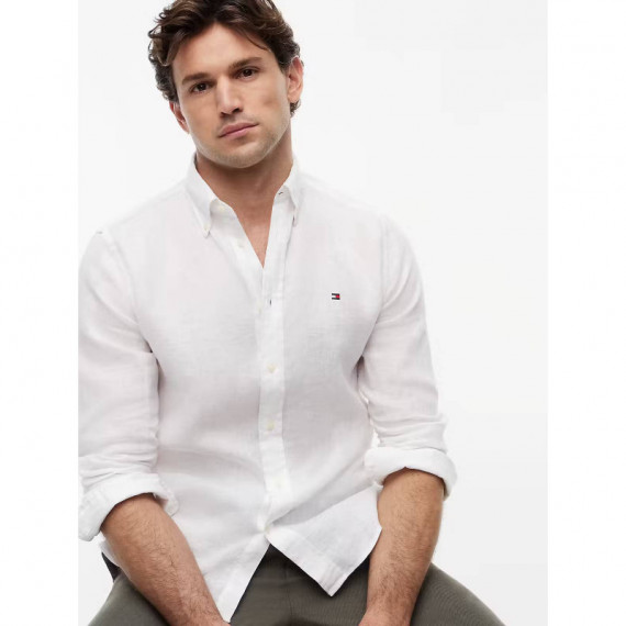 PIGMENT DYED LI SOLID RF SHIRT WHITE