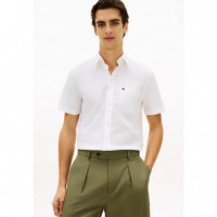 LIGHT OXFORD SOLID SS BD SHIRT WHITE