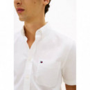 LIGHT OXFORD SOLID SS BD SHIRT WHITE