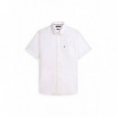 LIGHT OXFORD SOLID SS BD SHIRT WHITE