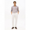 LINEN BENGAL STRIPE RF SHIRT LEGACY BROW