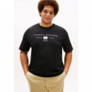 BT-BRAND LOVE MONO STACK TEE-B BLACK