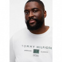 BT-BRAND LOVE MONO STACK TEE-B WHITE