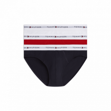 3P BRIEF TH WHT/ MED RED/ DSRT SKY