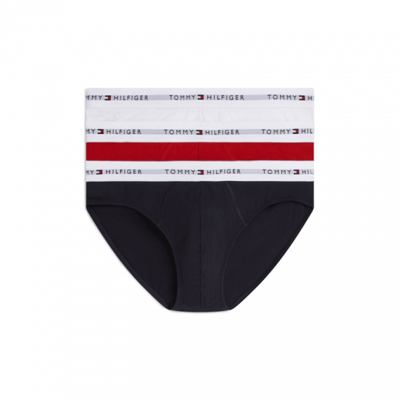 3P BRIEF TH WHT/ MED RED/ DSRT SKY