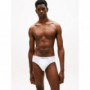 3P BRIEF TH WHT/ MED RED/ DSRT SKY