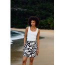 Faldas Falda ICHI Linno Graphic Animal White