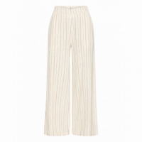 Pantalones ICHI Linno Brown Stripe