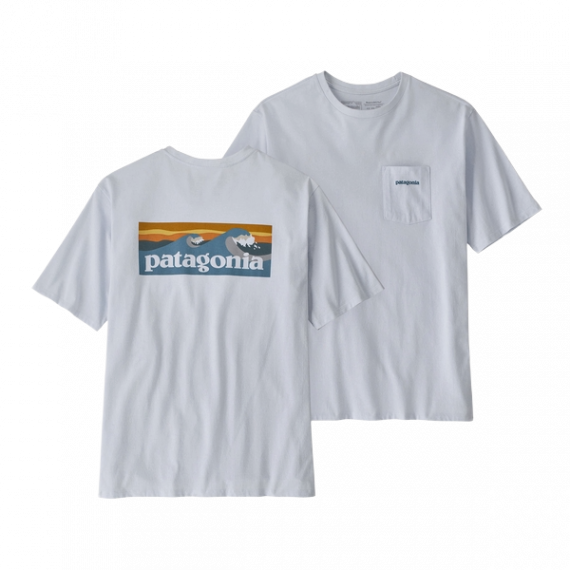 Camiseta PATAGONIA Boardshort Logo Pocket Responsibili-Tee®