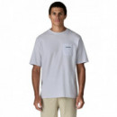 Camiseta PATAGONIA Boardshort Logo Pocket Responsibili-Tee®