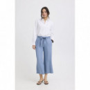 B-Young Pantalones mujer Pantalones B.YOUNG Kosmo Light Blue Denim