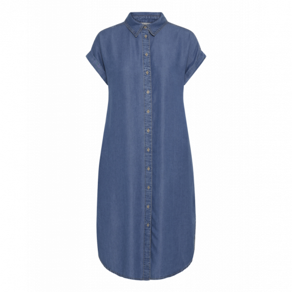 B-Young Vestidos Vestido B.YOUNG Kosmo Mid Blue Denim