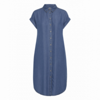 B-Young Vestidos Vestido B.YOUNG Kosmo Mid Blue Denim
