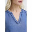 B-YOUNG Blusas y Camisas Camisa B.young Kosmo Mid Blue Denim