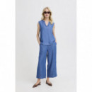 B-YOUNG Blusas y Camisas Camisa B.young Kosmo Mid Blue Denim