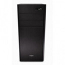 CAJA ORDENADOR NOX LITE 010 ATX DVD BLACK + FUENTE 500W ( CON DESPERFECTOS )