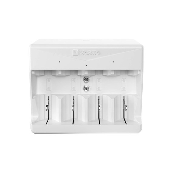 VARTA Cargador Universal De Pilas AA/AAA/C/D/9V 57658 Con Cable USB tipo C