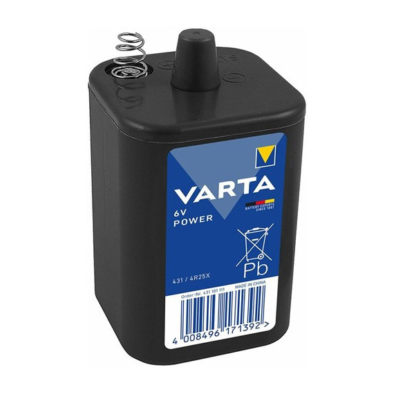 VARTA Pila Salina 6V Con Muelle 4R25X/431 8.5Ah
