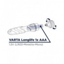 VARTA Linterna Led Day Light Key Chain 12Lm Con PIla AAA 16605