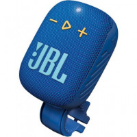 JBL Altavoz Bluetooth WIND 3S Con Soporte Manillar Para Bici Azul