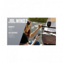 JBL Altavoz Bluetooth WIND 3S Con Soporte Manillar Para Bici Azul