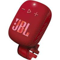 JBL Altavoz Bluetooth WIND 3S Con Soporte Manillar Para Bici Rojo