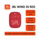 JBL Altavoz Bluetooth WIND 3S Con Soporte Manillar Para Bici Rojo