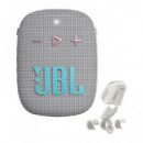 JBL Altavoz Bluetooth WIND 3S Con Soporte Manillar Para Bici Gris