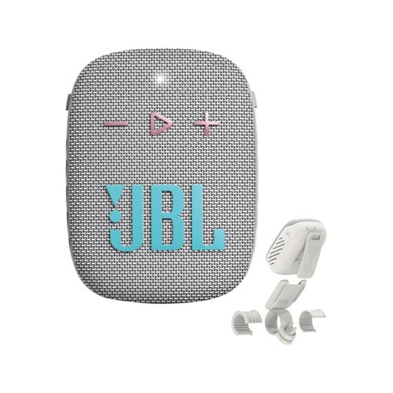 JBL Altavoz Bluetooth WIND 3S Con Soporte Manillar Para Bici Gris