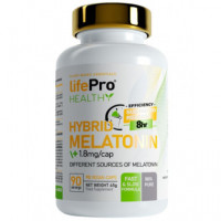 Hybrid Melatonin Plus 1.8 Mg/cap Life Pro - 90 Vegancaps  FALSE