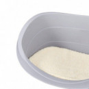 Cama Mascotas Plastico 99.5X65.5X30.5CM Gris DONNA GARDEN