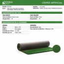 CESPED ARTIFICIAL SERIE CANARIAS DONNA GARDEN (30MM 2X5MTS)