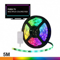 Tira Led 5V 5 Metros Color Rgb Especial TV AIRMEC